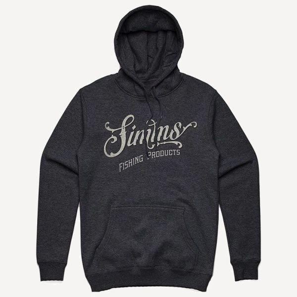 Толстовка Lager Script Hoody (charcoal heather; Мужской; L)